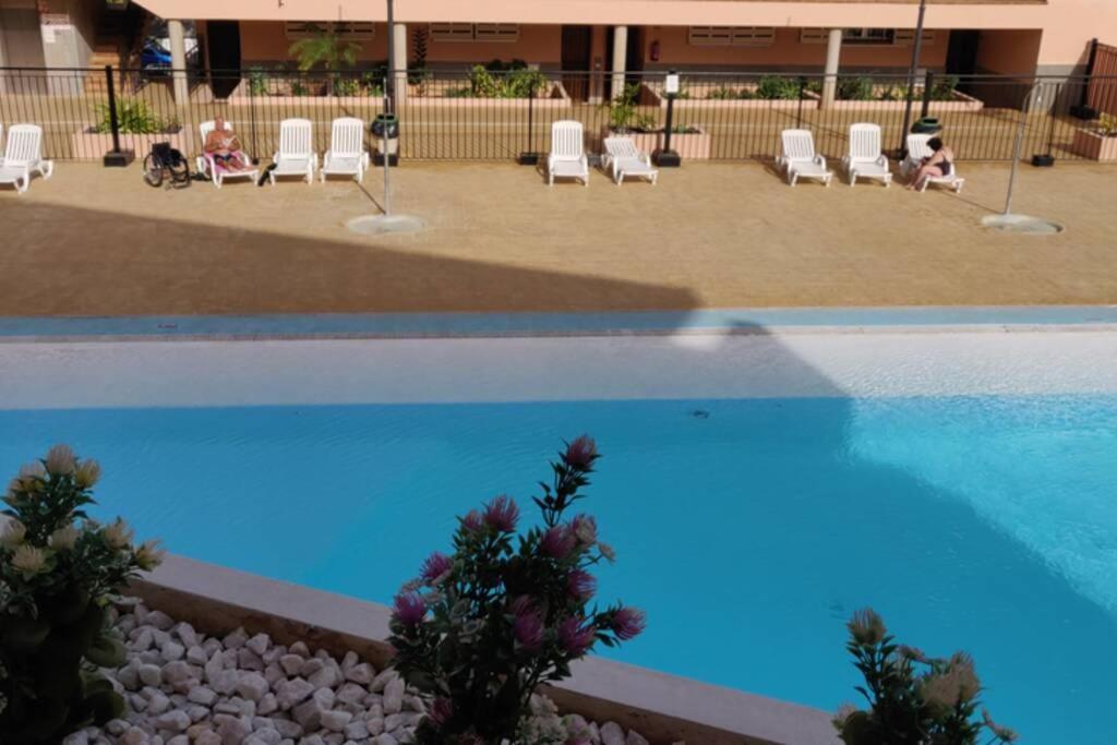 Los Seres - Relaxing Apartment With Pool Los Cristianos  Exterior foto